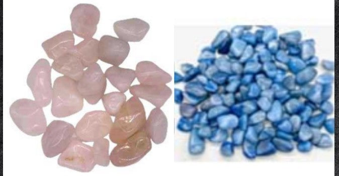 Infant Crystal Energy Enhancer/Girl - Rose Quartz/Boy - Aventurine