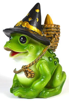 6Mystical Frog Backflow Incense Burner