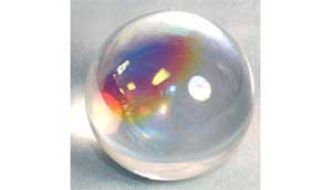 Madame Lucy's Crystal ~ 50mm Aurora Gazing Ball